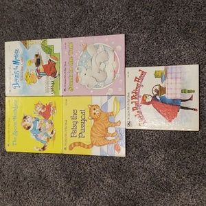 5/$25- Lot of 5 Golden Tell-A-Tale Books